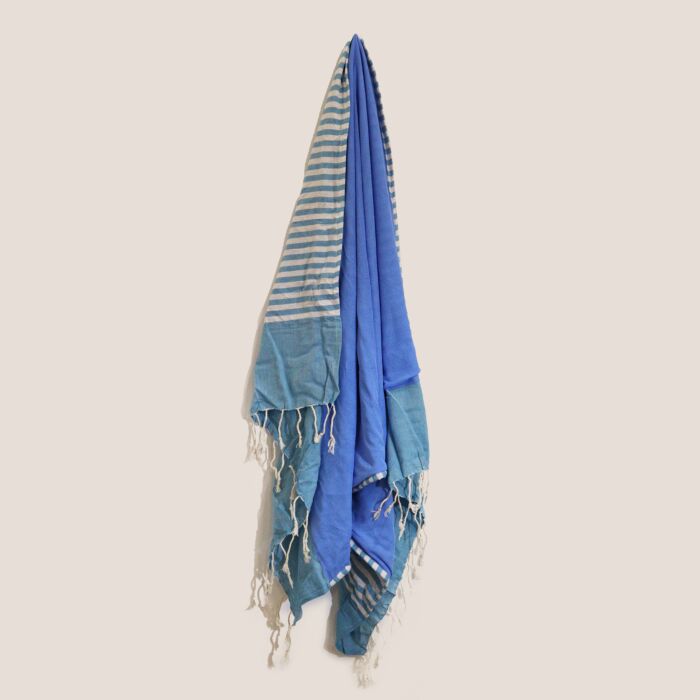 Cotton Pario Towel - 100x180 Cm - Sky Blue