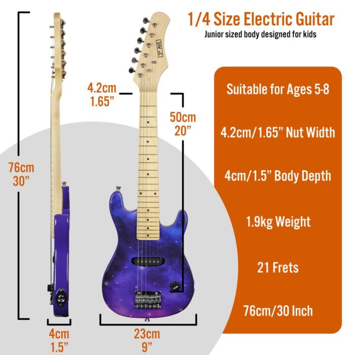 3rd Avenue Junior Electric Guitar Pack
