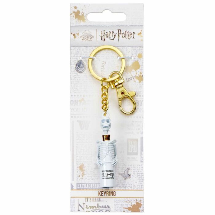 Harry Potter 3d Metal Keyring Skele-gro