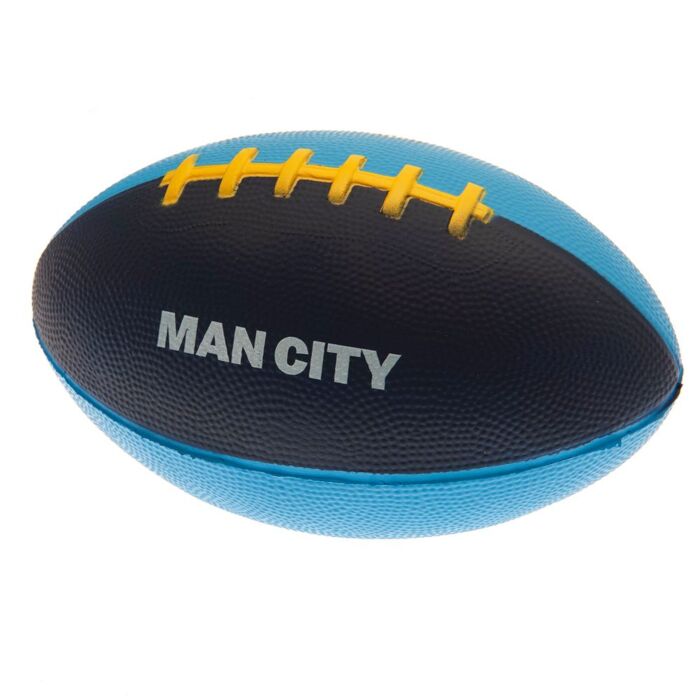 Manchester City Fc Mini Foam American Football