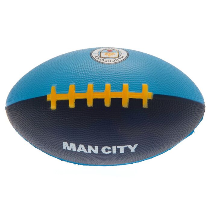 Manchester City Fc Mini Foam American Football