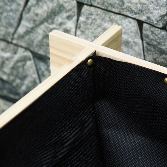 Outsunny 3 Tier Raised Garden Bed Elevated Planter Flower Box With 9 Grow Grids And Non-woven Fabric For Vegetables, Flower, Herb
