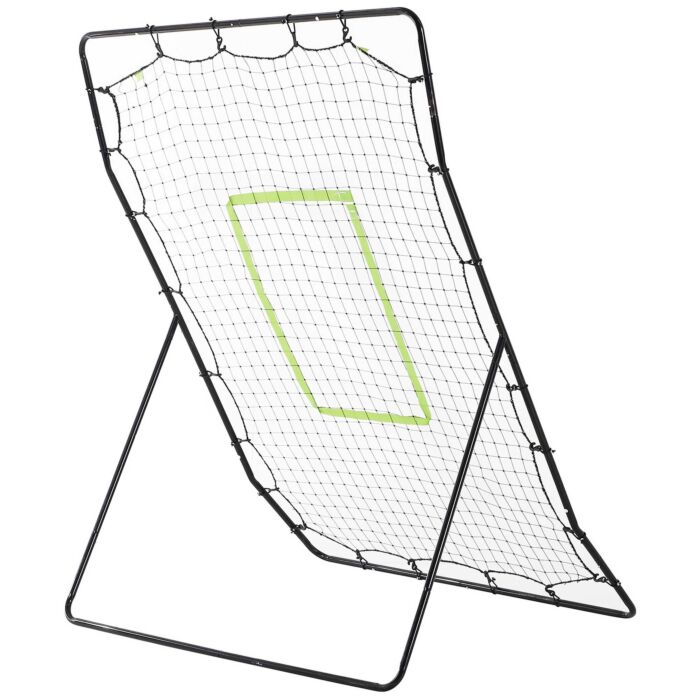 Homcom Football Rebounder Net Kids Adults Soccer Game Spot Baseball Softball Training Aid Practise Target Strike Shot Goal Play