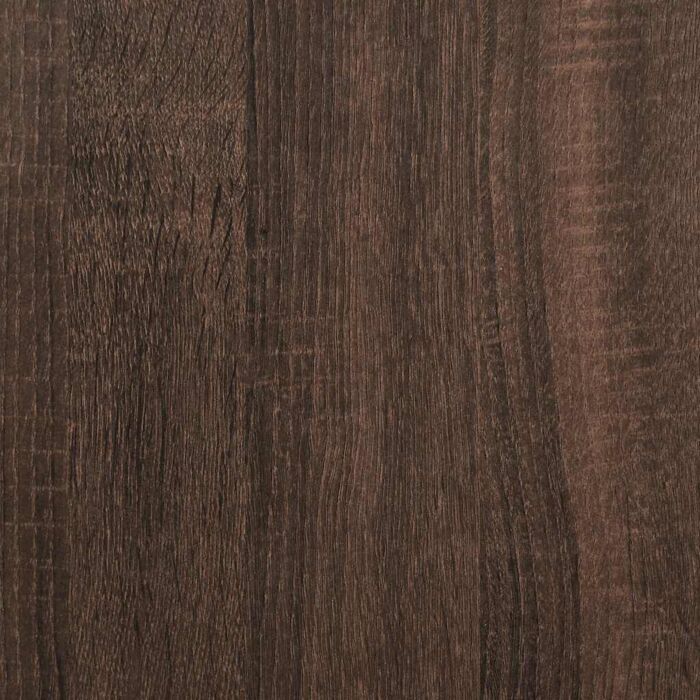 Vidaxl 4 Piece Bathroom Furniture Set Brown Oak Engineered Wood