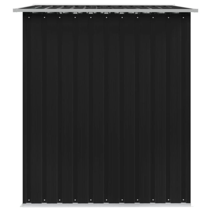 Vidaxl Garden Storage Shed Anthracite Steel 257x205x178 Cm