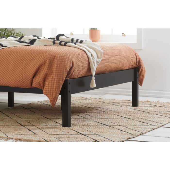 Nova Double Bed Black