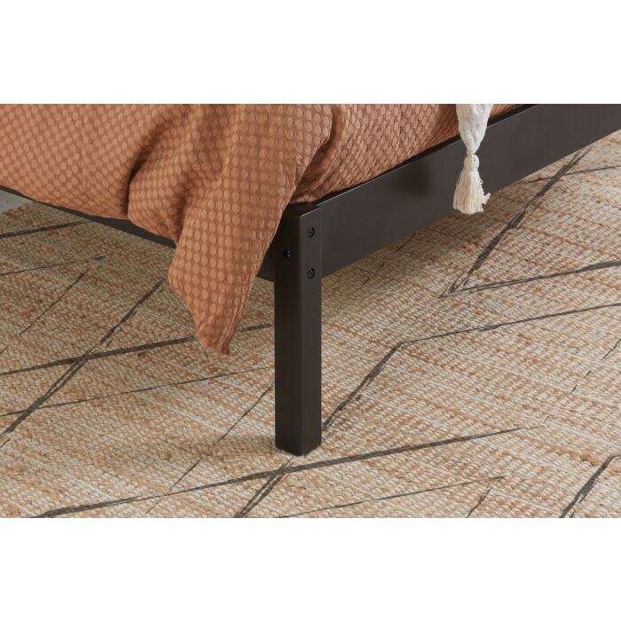 Nova Double Bed Black