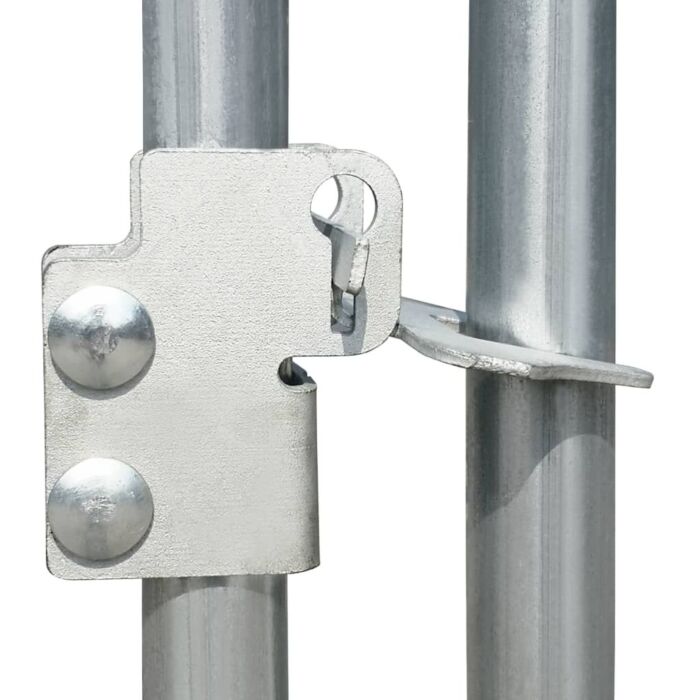 Vidaxl Outdoor Chicken Cage 2.75x8x1.92 M Galvanised Steel