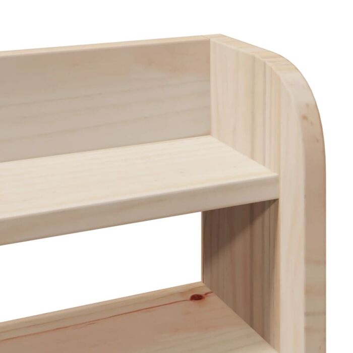 Vidaxl Bed Frame Without Mattress 120x200 Cm Solid Wood Pine