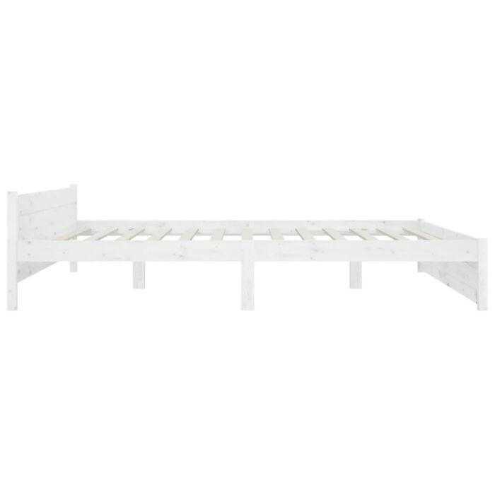 Vidaxl Bed Frame With Drawers White 200x200 Cm
