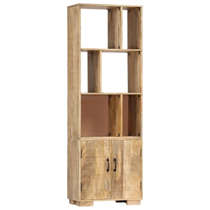 Vidaxl Bookshelf 60x35x180 Cm Solid Mango Wood