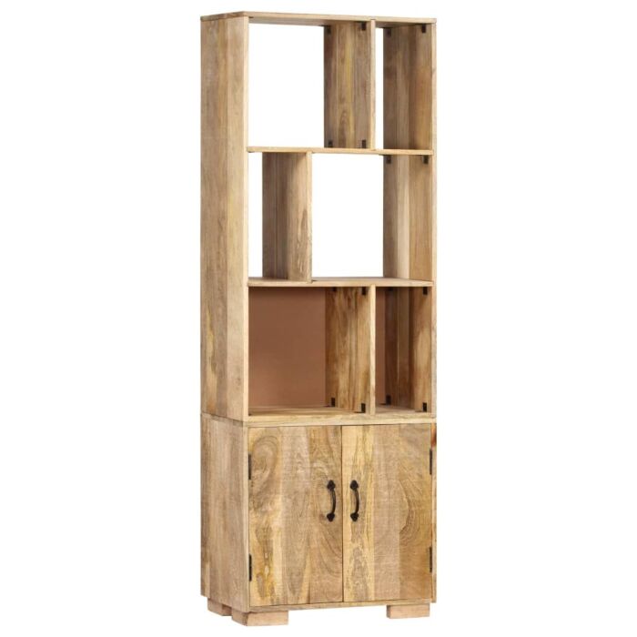 Vidaxl Bookshelf 60x35x180 Cm Solid Mango Wood