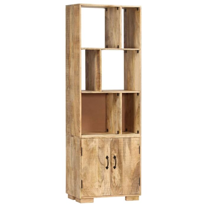 Vidaxl Bookshelf 60x35x180 Cm Solid Mango Wood