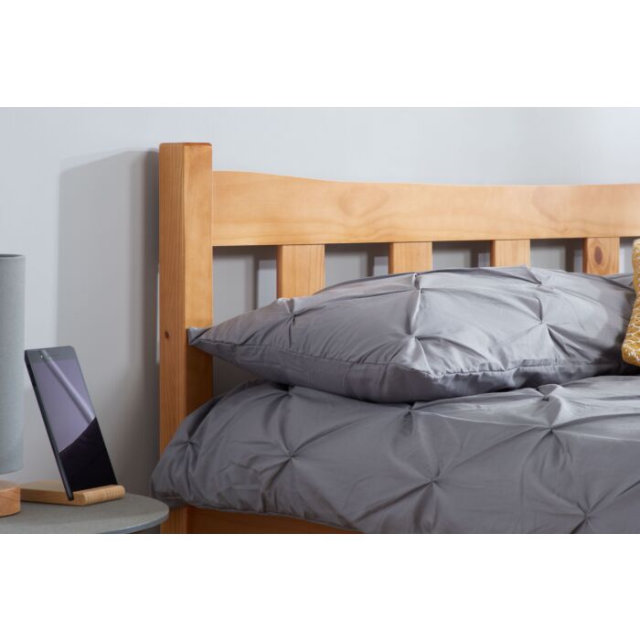 Miami Double Bed Pine