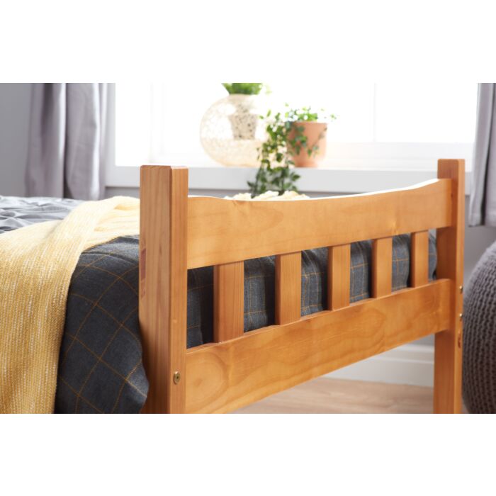 Miami Double Bed Pine