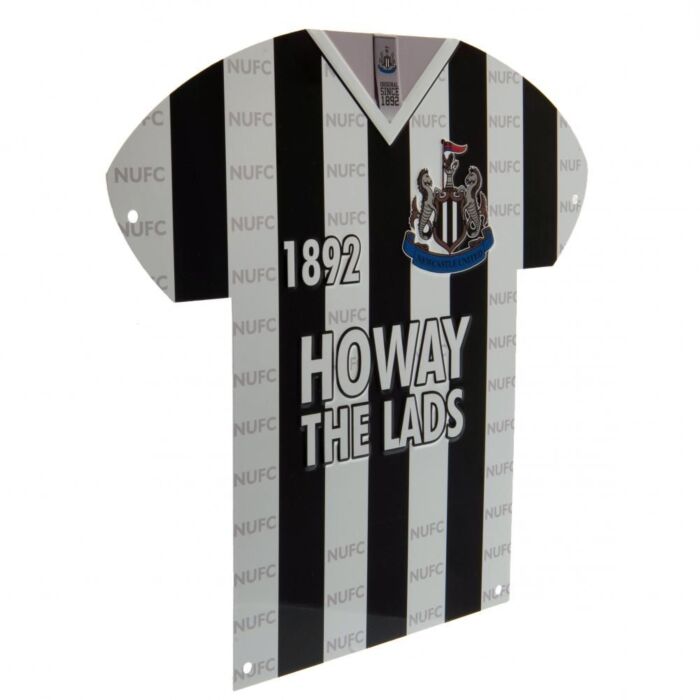 Newcastle United Fc Metal Shirt Sign