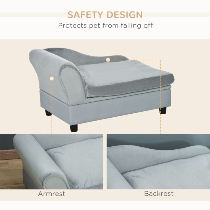 VEVOR Pet Sofa, Dog Couch For Medium-Sized Dogs And Cats