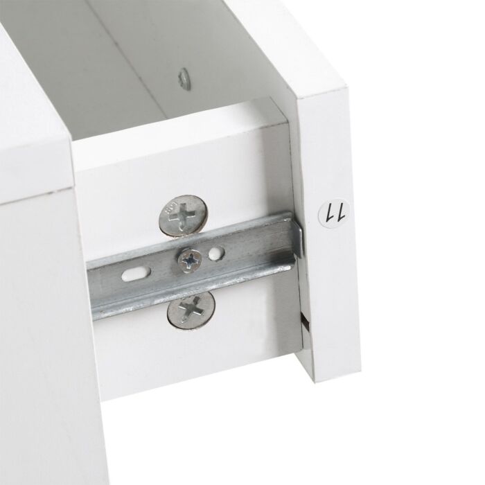 Homcom Entryway Furniture Set-white