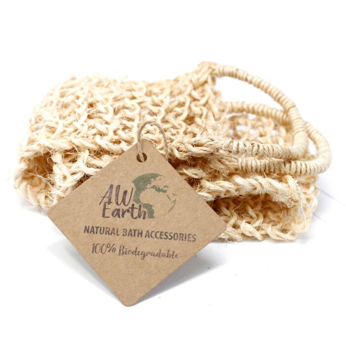 Sisal Sponge And Scrub - Exfoliating Back Scrub