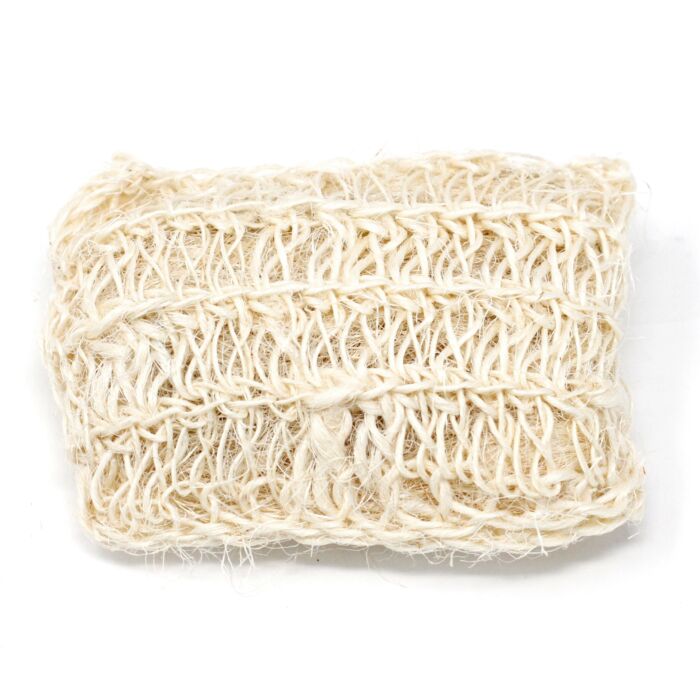 Sisal Sponge And Scrub - Soft Exfoliating Cushion