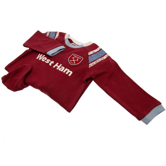 West Ham United Fc Sleepsuit 9-12 Mths St