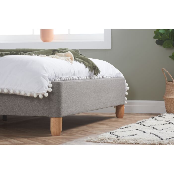 Stockholm King Bed Grey