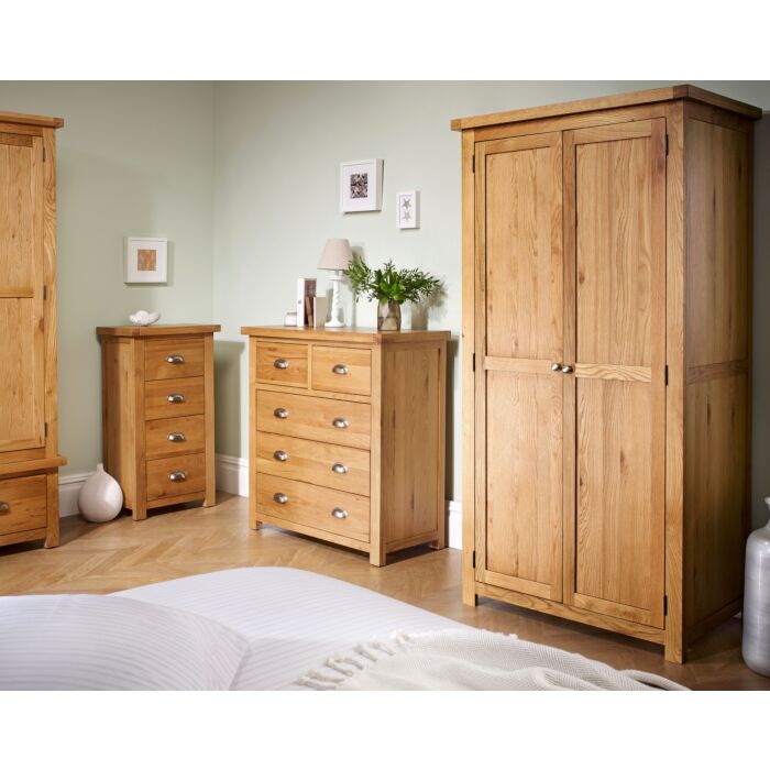 Woburn 2 Door Wardrobe Oak