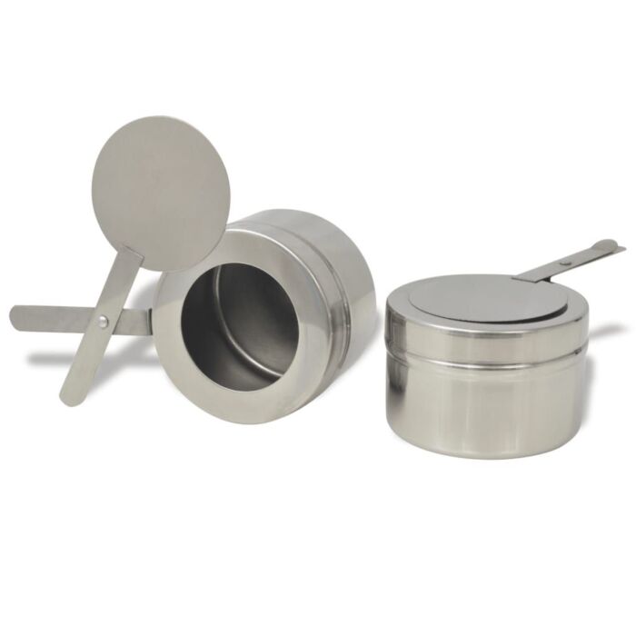 Vidaxl 4 Piece Chafing Dish Set Stainless Steel