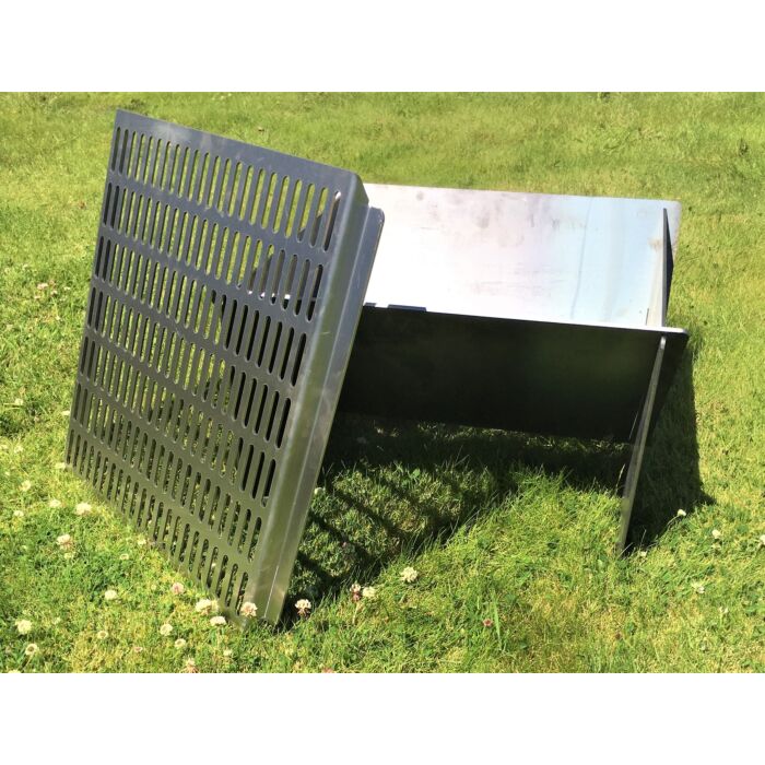 Yorkshire Grill - Firepit And Bbq With Log Carrying Sling