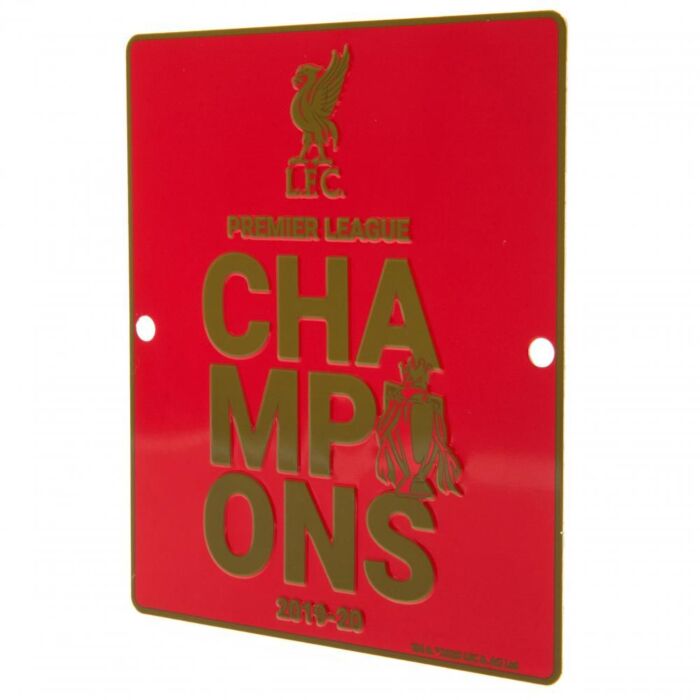 Liverpool Fc Premier League Champions Window Sign