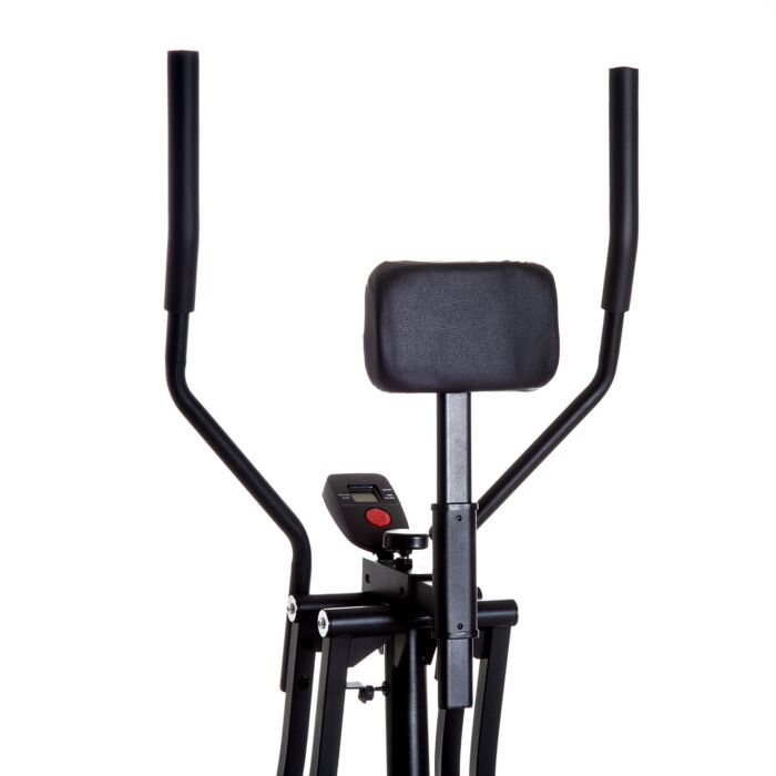 Homcom Air Walker Glider Home Gym Cross Trainer Fitness Exercise Machine With Lcd Monitor
