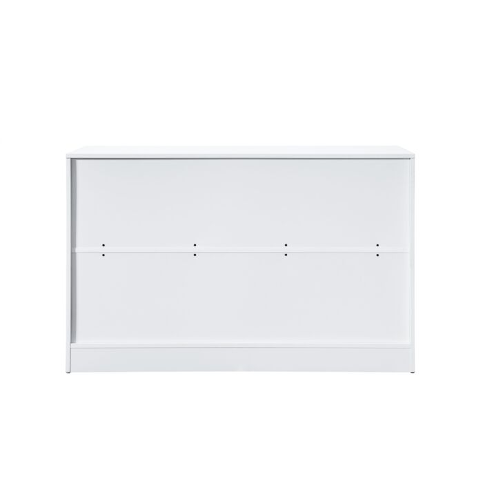 Oslo 6 Drawer Chest White
