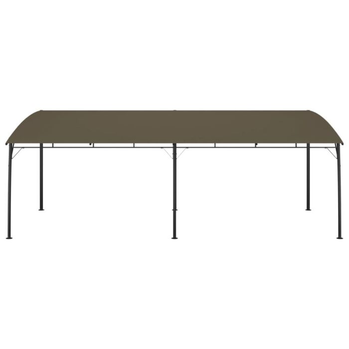 Vidaxl Garden Sunshade Awning 6x3x2.55 M Taupe