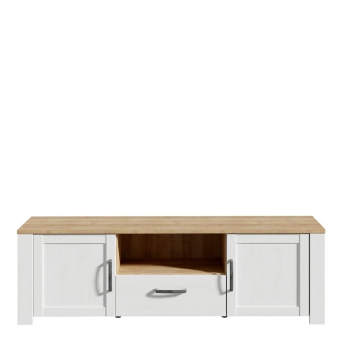Bohol Tv Unit In Riviera Oak/white