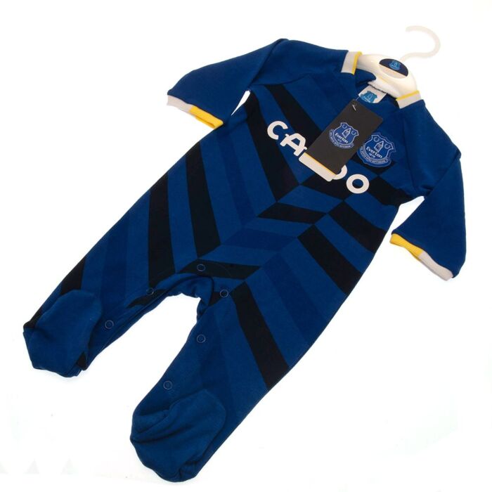 Everton Fc Sleepsuit 6-9 Mths