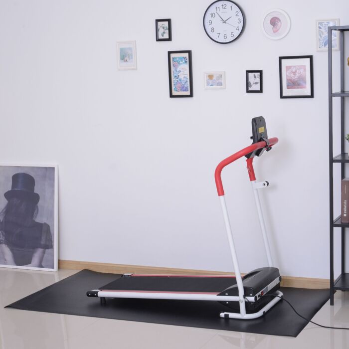 Homcom Thick Equipment Mat Gym Fitness Treadmill Exercise Bike Protect Floor Non-slip