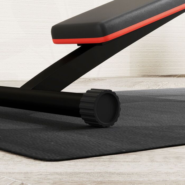 Homcom Thick Equipment Mat Gym Fitness Treadmill Exercise Bike Protect Floor Non-slip