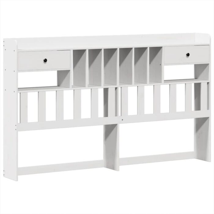 Vidaxl Bed Frame Without Mattress White 200x200 Cm Solid Wood Pine