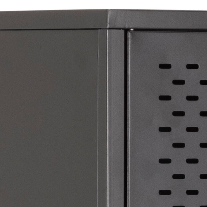 Newcastle 2 Door Cabinet In Matt Black