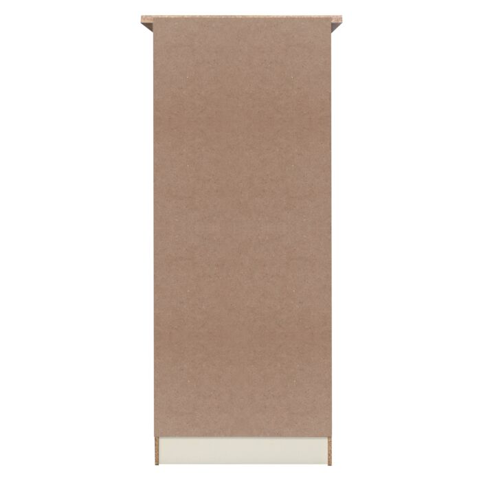 Highgate 2 Door Wardrobe Cream & Oak