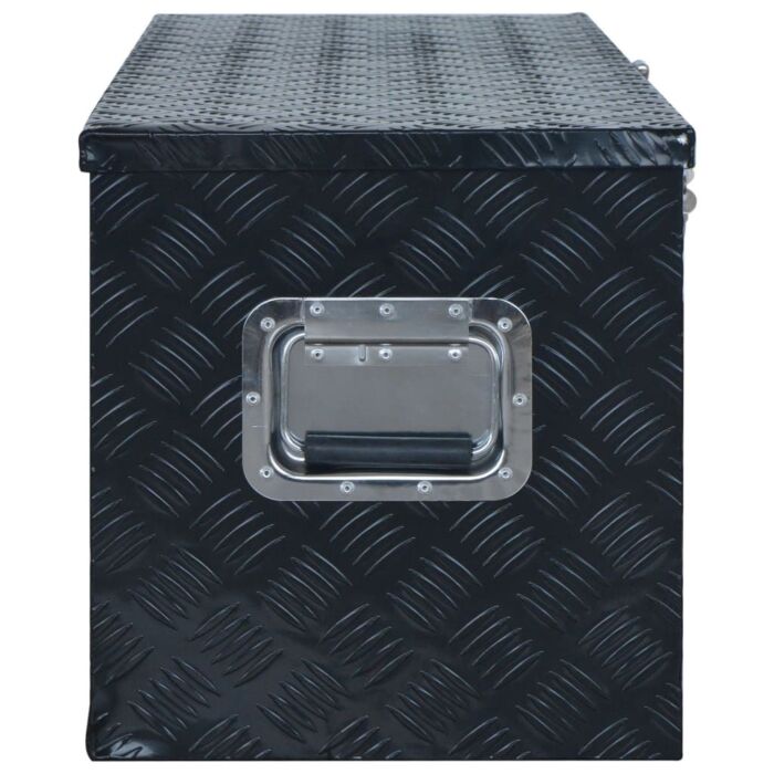 Vidaxl Aluminium Box 1085x370x400 Mm Black