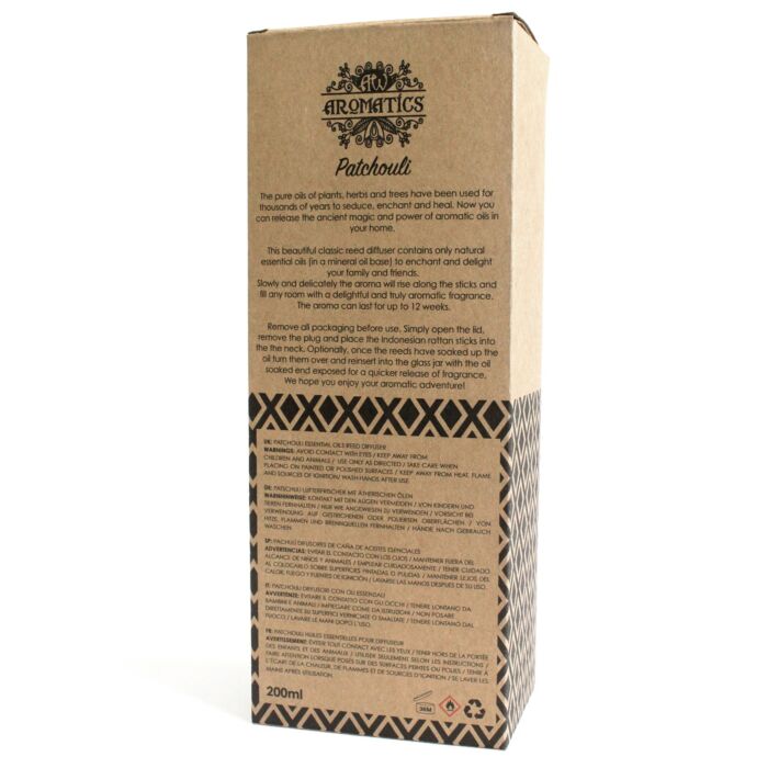 200ml Patchouli Reed Diffuser