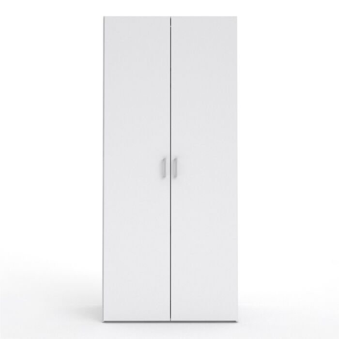 Space Wardrobe With 2 Doors White 1750