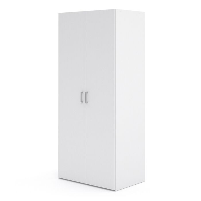 Space Wardrobe With 2 Doors White 1750