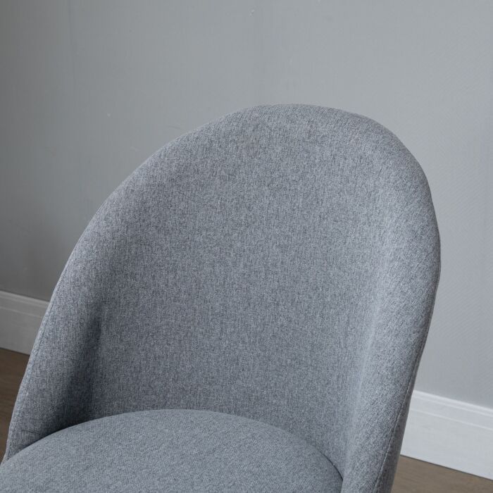Vinsetto Ergonomic Drafting Chair Adjustable Height W/ 5 Wheels Padded Seat Footrest 360° Swivel Freely Comfortable Versatile Use