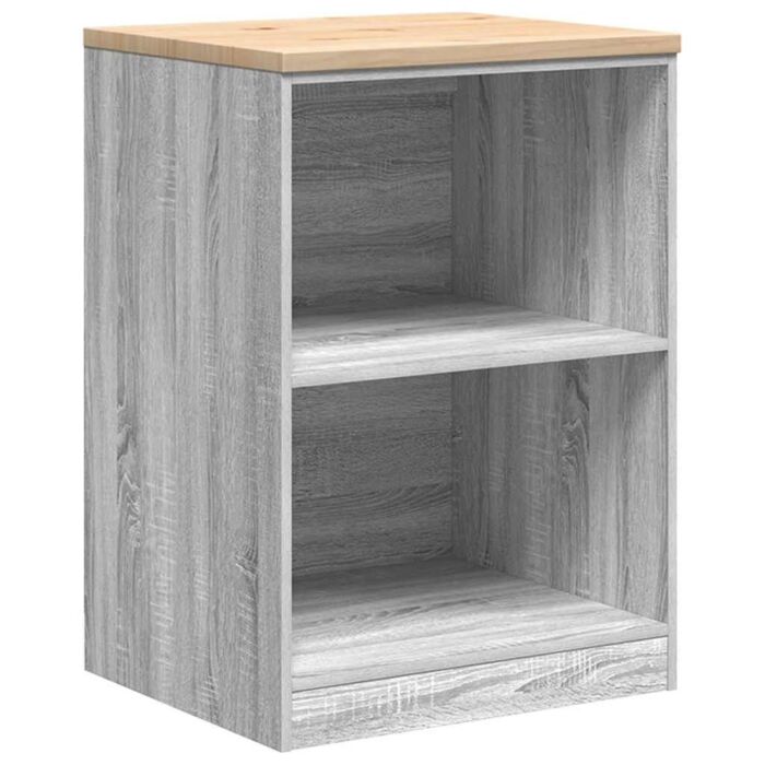 Vidaxl Garage Cabinets 6 Pcs Grey Sonoma Engineered Wood