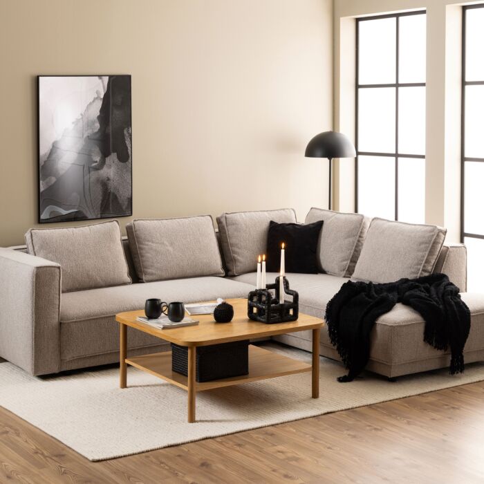 Banbury Square Coffee Table In Oak