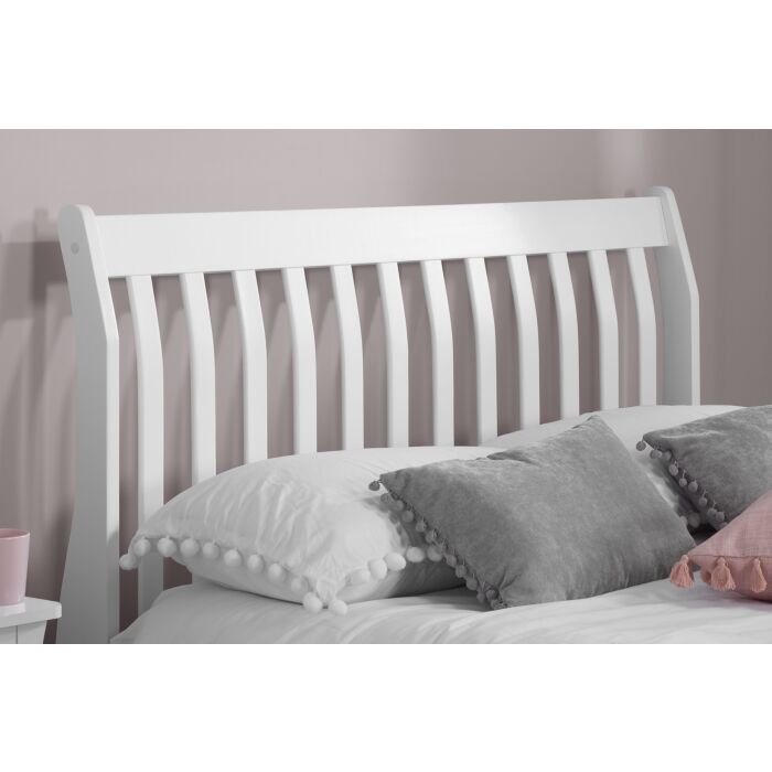 Belford Double Bed White