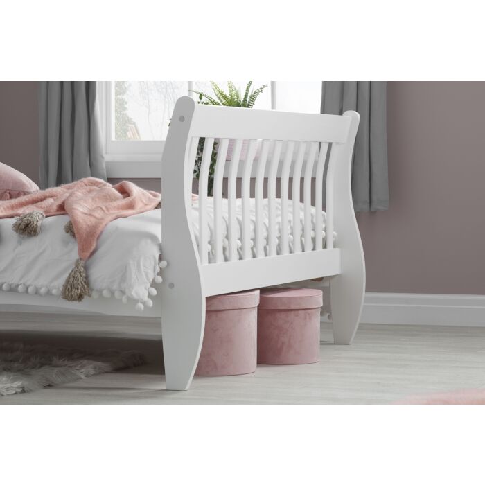 Belford Double Bed White