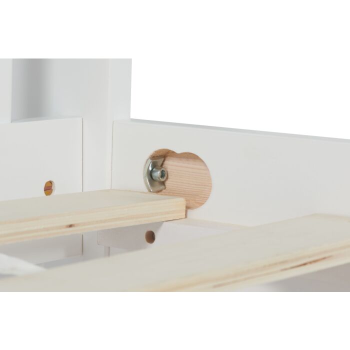 Belford Double Bed White